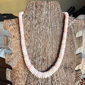 Elegant Pink Beaded Necklace